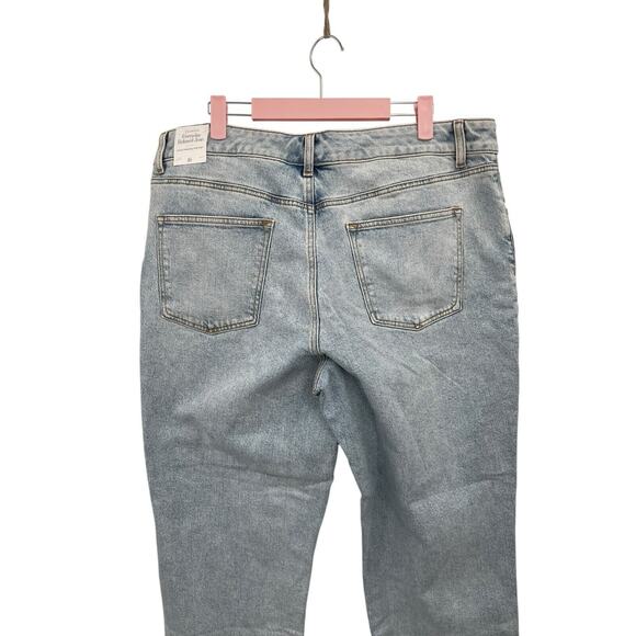 NWT Talbots Everyday Relaxed Jeans Fiji Wash Light Size 16 - Picture 5 of 9
